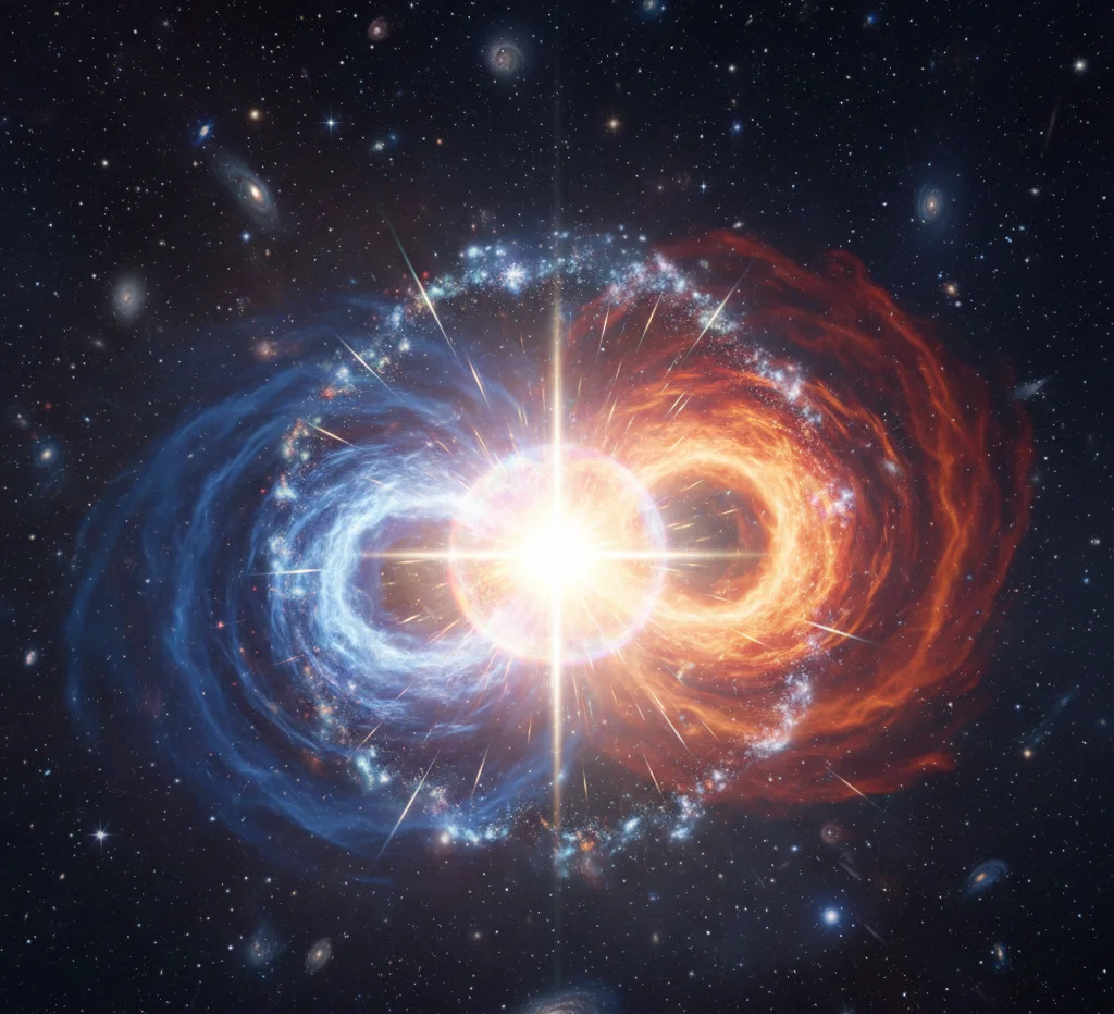 Matter-antimatter annihilation