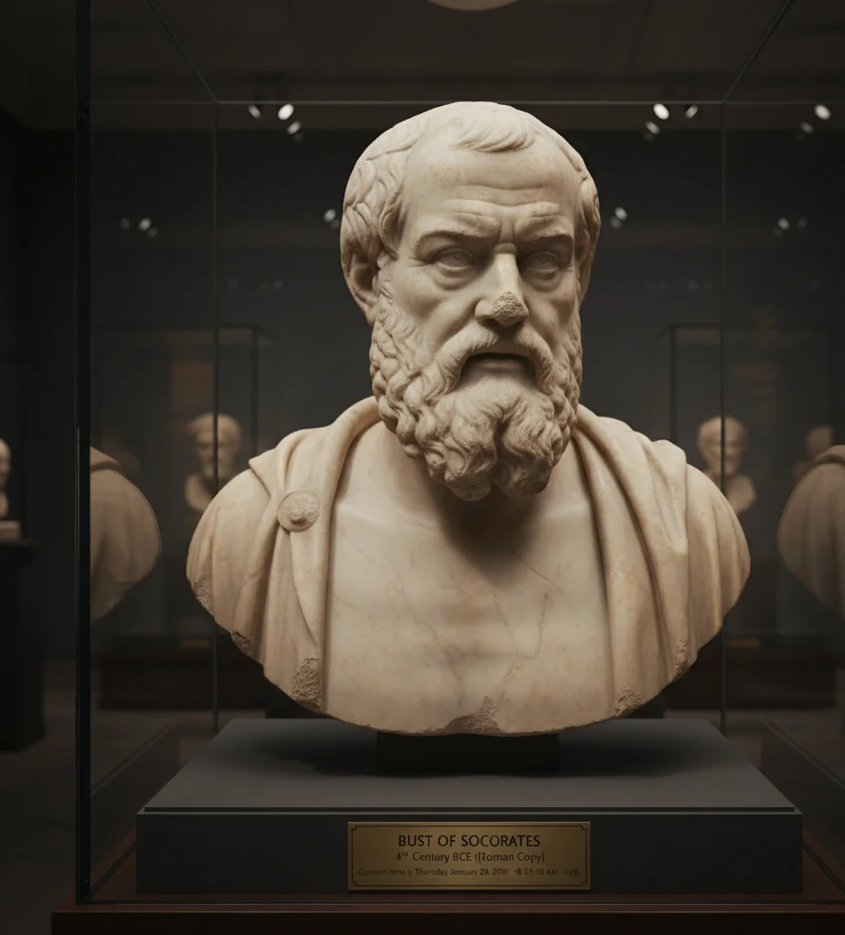 Bust of Socrates
